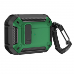 Airpods 4 Armor &Uuml;mbris with Carabiner - roheline