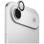 Uniq Optix Aluminum Camera Lens Protector for iPhone Air with Applicator - Silver
