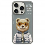 Nimmy Cool&Cute 2.0 Bear &Uuml;mbris jaoks iPhone 16 Pro - Hall