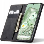 Spacecase Dėklas Wallet Google Pixel 8A juodas