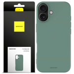 Spacecase Silikoninis dėklas 3.0 iPhone 17 tamsiai žalias