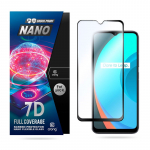 Crong 7D Nano Flexible Glass 9H h&uuml;briidne ekraaniklaas seadmele Realme C11