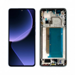 LCD ekranas suderinamas su Xiaomi 13T (13T Pro) su rėmeliu / juodas / HQ