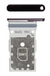 SIM-kaardi hoidja Samsung S908 S22 Ultra Dual Phantom Black originaal (hoolduspakett)