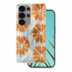 Ultra Trendy Summer &uuml;mbris Samsung Galaxy S25 Ultra oranž