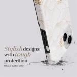 MIO White Roses Magsafe &Uuml;mbris iPhone 16 Plus