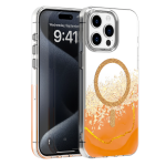 Epoxy Mag &uuml;mbris iPhone 15 Pro 6,1" oranž
