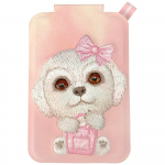 Nimmy New Big-Eye Cute Pets 2.0 Dog Magnetic Wallet with Phone Stand - Pink