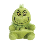 Grinch Palm Pals istuv pl&uuml;&uuml;slelu, 13 cm