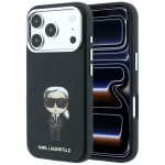 KARL LAGERFELD &uuml;mbris mudelile IPHONE 18 Pro/ 17 Pro &uuml;hildub MagSafe'iga (Smooth Ikonik Sketch) (v&auml;rv: must)