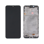 LCD screen Samsung A175 A17 4G with touch screen and frame original Black (service pack)