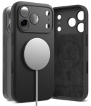 Ringke MagSafe silikoonist &uuml;mbris seadmele iPhone 18 Pro &ndash; must