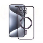 Vmax Electroplating Mag TPU &uuml;mbris jaoks iPhone 15 Plus 6,7" lilla