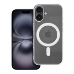 Skaidrus dėklas 2 mm IPHONE 16 suderinamas su Magnetine (kameros apsauga) permatomas