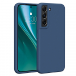 Etteri Silicone &uuml;mbris jaoks Samsung Galaxy S22 dark sinine