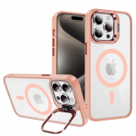 Tel Protect Kickstand Magsafe &Uuml;mbris jaoks Iphone 11 light roosa