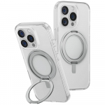 Uniq Swivix 360 Rotating Kickstand &Uuml;mbris jaoks iPhone 16 Pro - L&auml;bipaistev