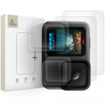 Tech-Protect Glass Fit+ 2-pack karastatud klaas jaoks GoPro Hero 13 - l&auml;bipaistev