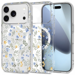 Tech-Protect FlexAir MagSafe &Uuml;mbris jaoks iPhone 17 Pro Max - Daisies with Leaves