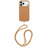 Uniq Coehl Mirelle &Uuml;mbris jaoks iPhone 17 Pro Max Magnetic Charging - Brown