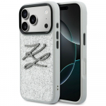 Karl Lagerfeld IML Glitter KL Diamond Logo &uuml;mbris for iPhone 17 Pro - h&otilde;bedane