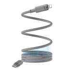 YESIDO MAGNETIC LAIDAS CA172L 27W TYPE-C/LIGHTNING 1M 3A GREY