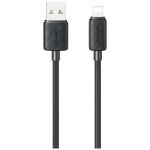USAMS laidas KY Series US-SJ689 2.4A USB-A į Lightning 1m juodas