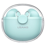 USAMS juhtmevabad k&otilde;rvaklapid BLUETOOTH 5.1 TWS BU SERIES roheline BHUBU03