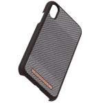 Nordic Elements Saeson Idun Pattern 1 &uuml;mbris seadmele iPhone XR, tumepruun