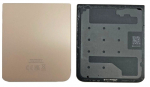 Back down &uuml;mbris jaoks Samsung F721 Z Flip4 5G Roosa Kuldne original (used Grade C)