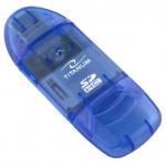 TITANUM TA101B card reader sinine USB 2.0