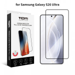 TOTI PREMIUM karastatud klaas 2.5D t&auml;isekraanikaitse Samsung Galaxy S26 Ultra jaoks