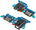 Flex Samsung A075 A07 pistiku, mikrofoni, k&otilde;rvaklappide pesa jaoks originaal (service pack)