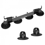 Rockbros XP1002 iminappadega katuseraam 2 jalgrattale &ndash; must
