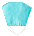 Reusable 3-layer protective face mask sky blue M