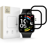 Tech-Protect Glass Flex+ 2-Pack Hybrid Glass for Xiaomi Redmi Watch 6 - Black