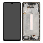 LCD screen Samsung A336 A33 5G with touch screen and frame original Awesome Black (service pack)