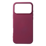 Case for iPhone 18 Pro Max / 17 Pro Max Silicone burgundy