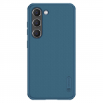 Nillkin Super Frosted Shield Pro &uuml;mbris jaoks Samsung Galaxy S23+ armored cover + phone stand sinine