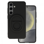 Tel Protect magnetinis Elipse dėklas telefonui Samsung Galaxy S24 Plus juodas