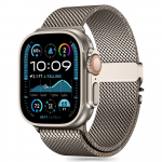 Tech-Protect Milano strap jaoks Apple Watch 6 / 7 / 8 / 9 / 10 / SE / Ultra 1 / 2 (44 / 45 / 46 / 49 MM) - titanium