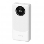Powerbank Dudao K12Pro 22.5W PD 20000mAh USB-A, USB-C - valge