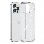 Joyroom Defender seeria kaaned iPhone 14 Pro Maxi jaoks Soomustatud konksuga kaane, selge (JR-14H4)