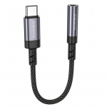 Borofone adapter BV24 Graceful - t&uuml;&uuml;p C 3,5 mm pistikupesale - hall