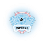 Hanging neon LED Paw Patrol on plexiglass - Logo OW-130146