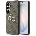 Guess &uuml;mbris 4G Big Metal Logo for Samsung Galaxy S26 Plus pruun
