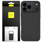 Spacecase Silikoninis dėklas 3.0 iPhone 17 Pro Max juodas