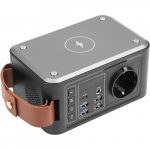 I&scaron;orinė baterija 24000mAh, PD18W, AC 120W, USB-C, 4xUSB