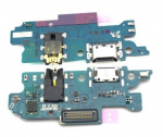 Flex Samsung M205 M20 2019 jaoks plugin, microphone, headphone connector original (service pack)