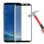 LCD apsauginis stikliukas "5D Full Glue" Samsung A715 A71 2020/N770 Note 10 Lite lenktas juodas be įpakavimo